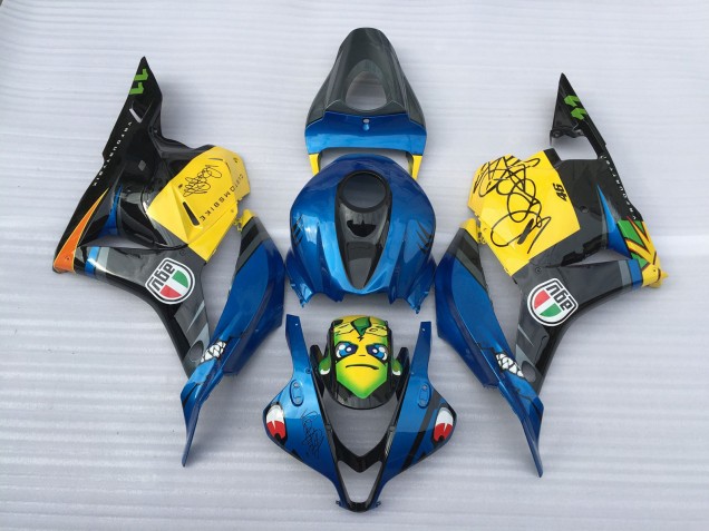 2009-2012 Blue Shark CBR600RR Fairings 2009-2012 Blue Shark CBR600RR Fairings