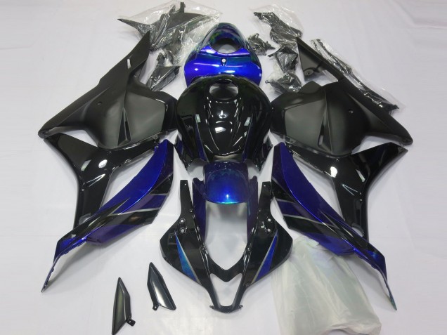 2009-2012 Gloss Blue and Black CBR600RR Fairings