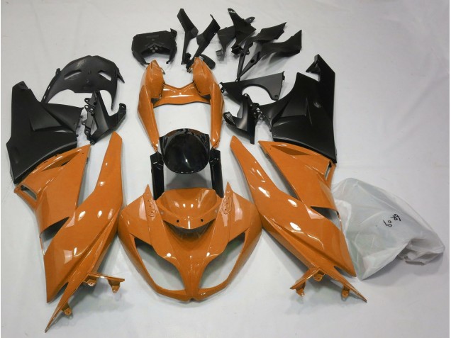 2009-2012 Gloss Orange & Black ZX6R Fairings 2009-2012 Gloss Orange & Black ZX6R Fairings