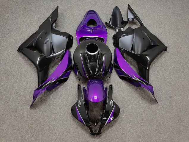 2009-2012 Gloss Purple and Black CBR600RR Fairings