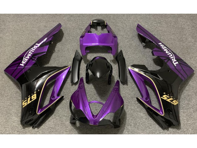 2009-2012 Gloss Purple and Black Daytona 675 Fairings 2009-2012 Gloss Purple and Black Daytona 675 Fairings