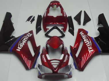 2009-2012 Gloss Red Daytona 675 Fairings