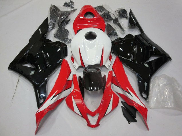 2009-2012 Gloss Red White and Black CBR600RR Fairings 2009-2012 Gloss Red White and Black CBR600RR Fairings