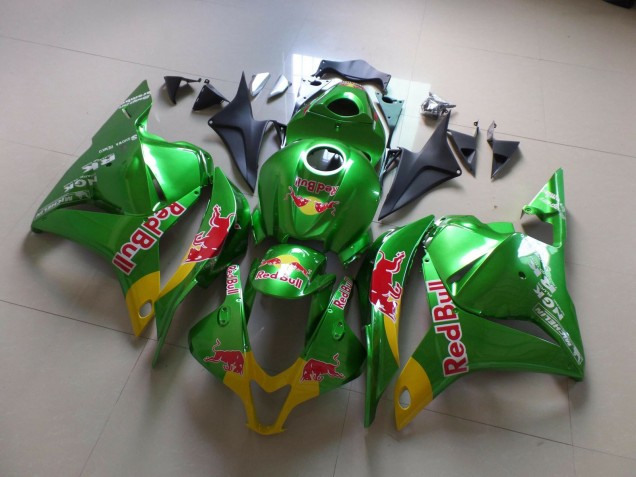 2009-2012 Green Red Bull CBR600RR Fairings 2009-2012 Green Red Bull CBR600RR Fairings