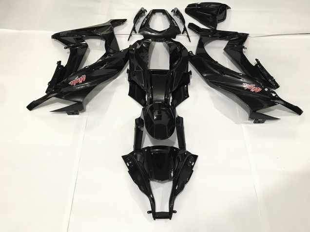 2009-2012 Metallic Black ZX6R Fairings 2009-2012 Metallic Black ZX6R Fairings