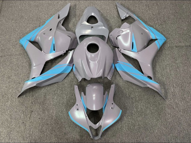 2009-2012 Nardo Grey and Light Blue CBR600RR Fairings 2009-2012 Nardo Grey and Light Blue CBR600RR Fairings