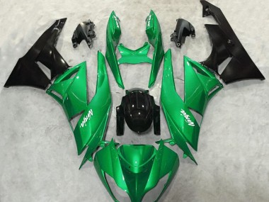 2009-2012 Vibrant Green Gloss ZX6R Fairings