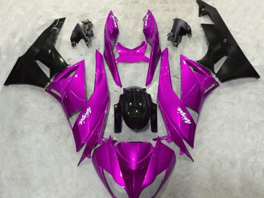 2009-2012 Vibrant Pink Gloss ZX6R Fairings