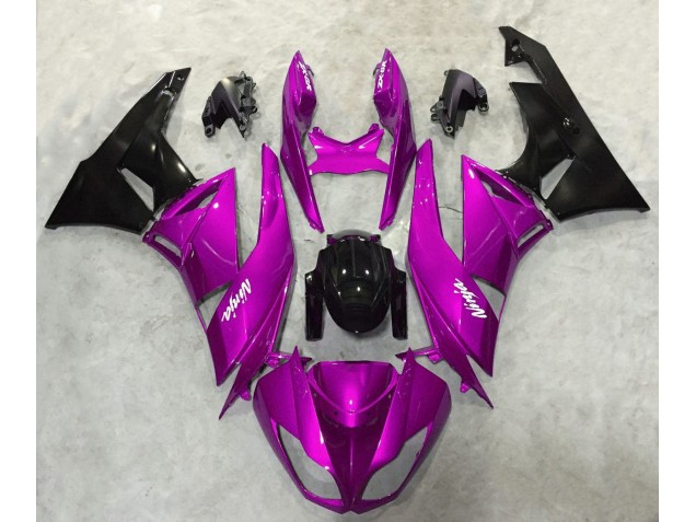 2009-2012 Vibrant Pink Gloss ZX6R Fairings 2009-2012 Vibrant Pink Gloss ZX6R Fairings