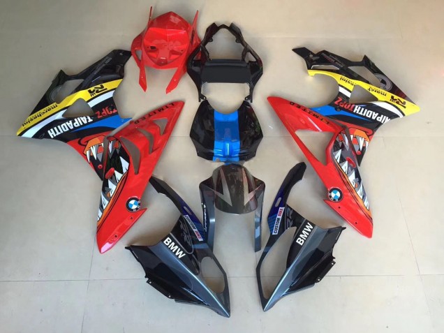 2009-2014 Alien Blue and White S1000RR Fairings 2009-2014 Alien Blue and White S1000RR Fairings