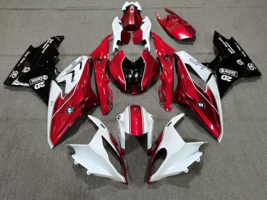 2009-2014 Alien Blue and White S1000RR Fairings