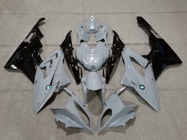 2009-2014 Alien Blue and White S1000RR Fairings