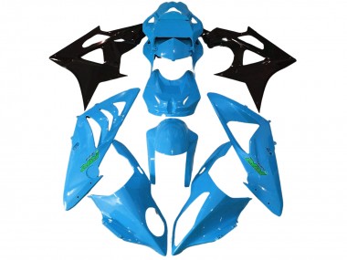 2009-2014 Alien Blue and White S1000RR Fairings