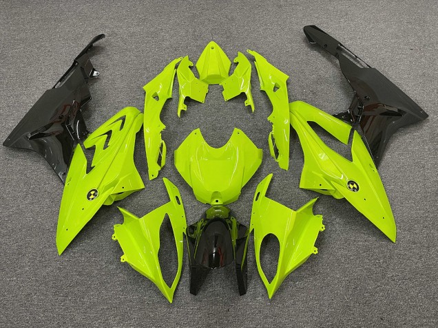 2009-2014 Alien Blue and White S1000RR Fairings