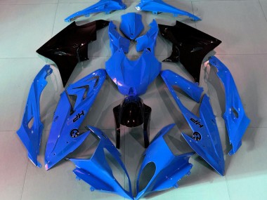 2009-2014 Alien Blue and White S1000RR Fairings