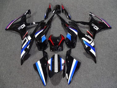 2009-2014 Alien Blue and White S1000RR Fairings