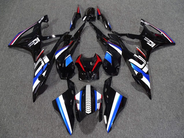 2009-2014 Alien Blue and White S1000RR Fairings 2009-2014 Alien Blue and White S1000RR Fairings
