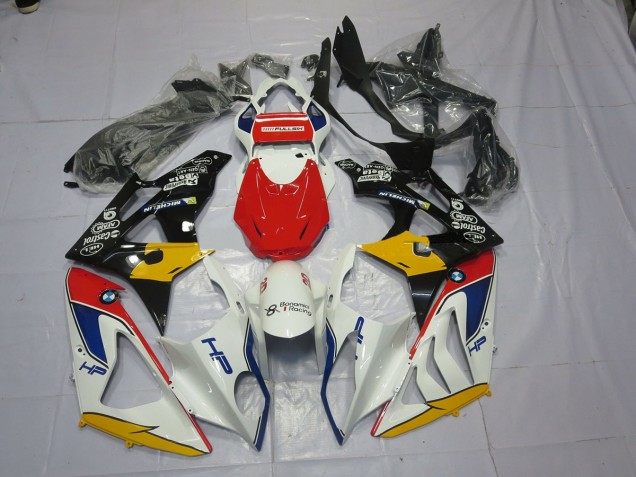 2009-2014 Alien Blue and White S1000RR Fairings 2009-2014 Alien Blue and White S1000RR Fairings