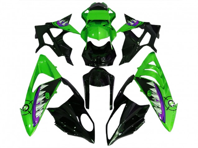 2009-2014 Alien Blue and White S1000RR Fairings 2009-2014 Alien Blue and White S1000RR Fairings