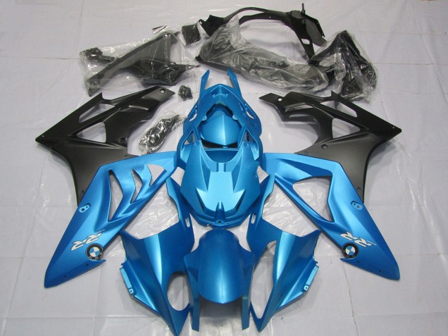 2009-2014 Alien Blue and White S1000RR Fairings 2009-2014 Alien Blue and White S1000RR Fairings