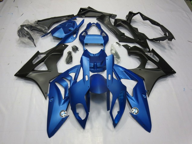 2009-2014 Alien Blue and White S1000RR Fairings 2009-2014 Alien Blue and White S1000RR Fairings