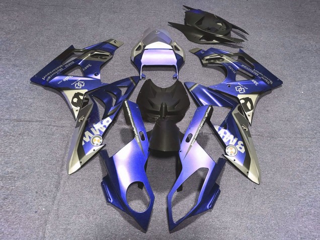 2009-2014 Alien Blue and White S1000RR Fairings 2009-2014 Alien Blue and White S1000RR Fairings