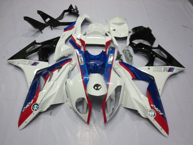 2009-2014 Alien Blue and White S1000RR Fairings