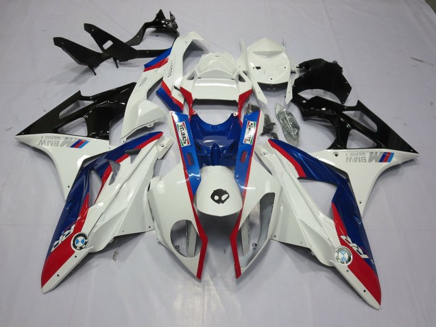 2009-2014 Alien Blue and White S1000RR Fairings 2009-2014 Alien Blue and White S1000RR Fairings