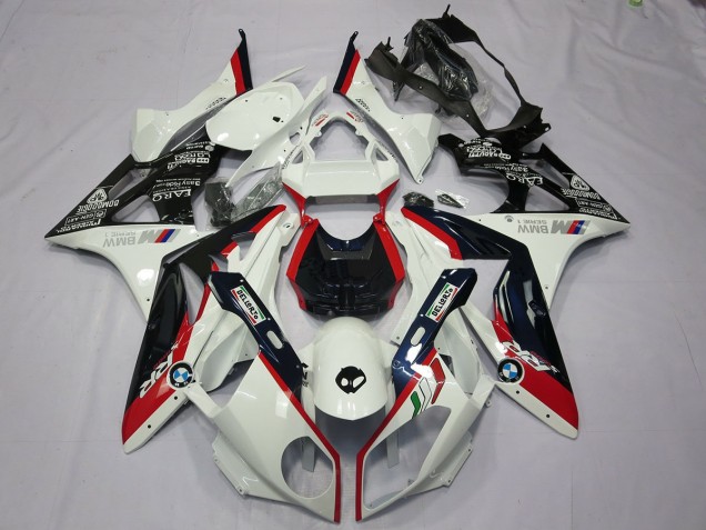 2009-2014 Alien Blue and White S1000RR Fairings 2009-2014 Alien Blue and White S1000RR Fairings