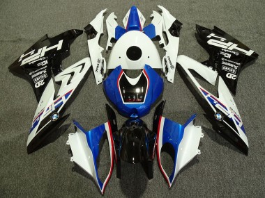 2009-2014 Alien Blue and White S1000RR Fairings