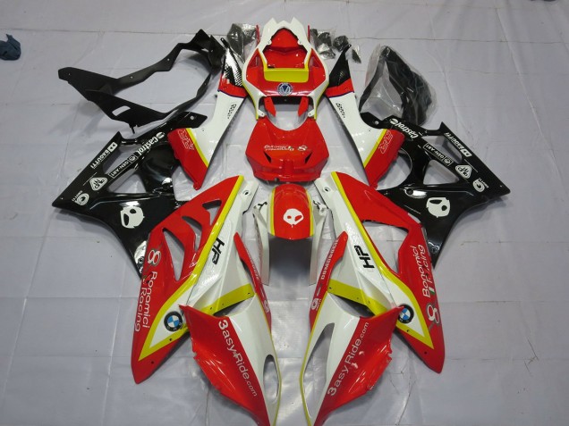 2009-2014 Alien Blue and White S1000RR Fairings