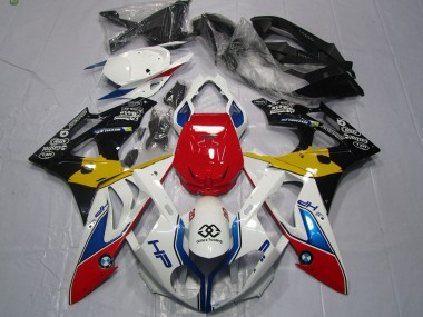 2009-2014 Alien Blue and White S1000RR Fairings