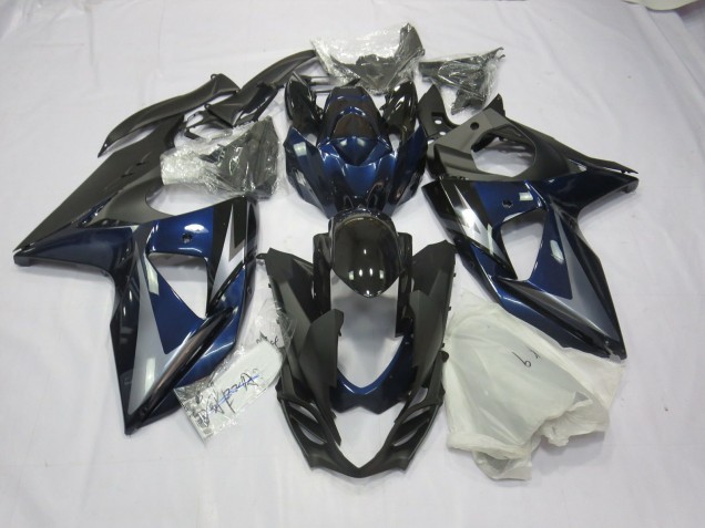 2009-2016 Blue Silver and Black GSXR 1000 Fairings