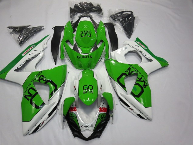 2009-2016 Green Go Fun GSXR 1000 Fairings 2009-2016 Green Go Fun GSXR 1000 Fairings