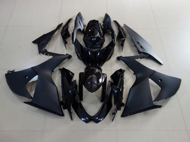 2009-2016 Matte Black and Gloss Black GSXR 1000 Fairings 2009-2016 Matte Black and Gloss Black GSXR 1000 Fairings