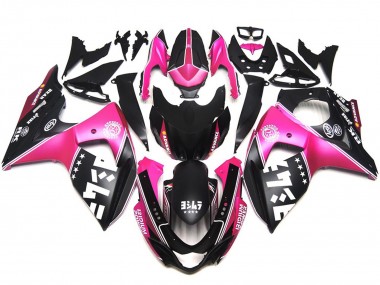 2009-2016 Matte Pink Custom Logos GSXR 1000 Fairings