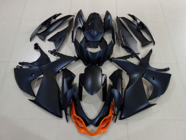 2009-2016 Matte and Orange GSXR 1000 Fairings 2009-2016 Matte and Orange GSXR 1000 Fairings