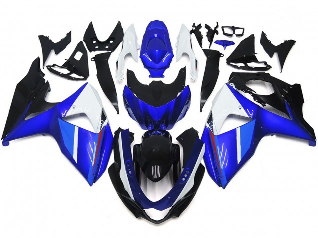 2009-2016 Solid Gloss Black Blue White GSXR 1000 Fairings 2009-2016 Solid Gloss Black Blue White GSXR 1000 Fairings