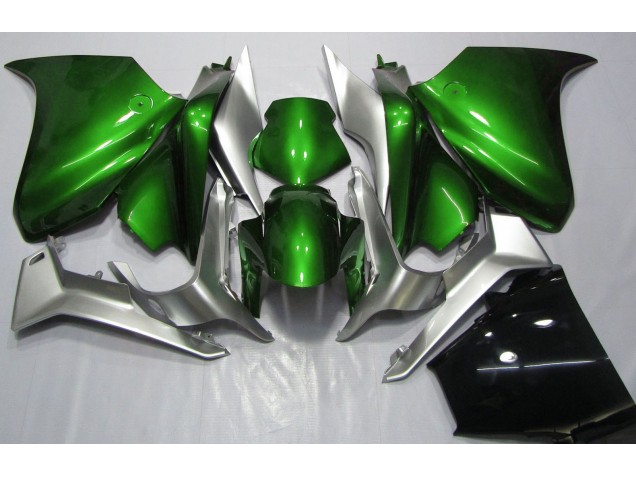 2010-2013 Deep Green and Silver VFR1200 Fairings 2010-2013 Deep Green and Silver VFR1200 Fairings