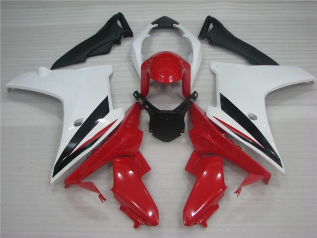 2011-2012 White Red and Black CBR600F Fairings 2011-2012 White Red and Black CBR600F Fairings