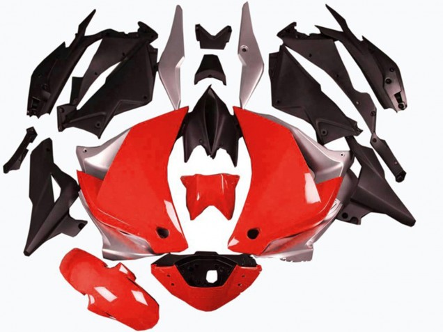 2011-2014 Red and Silver CBR250RR Fairings