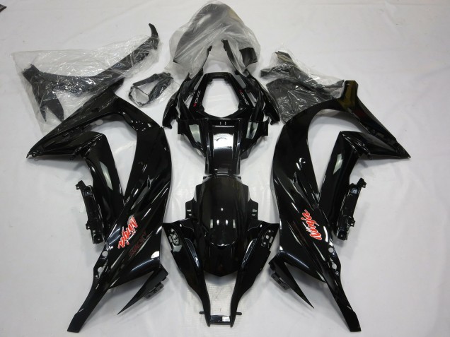 2011-2015 Gloss Black Red ZX10R Fairings 2011-2015 Gloss Black Red ZX10R Fairings