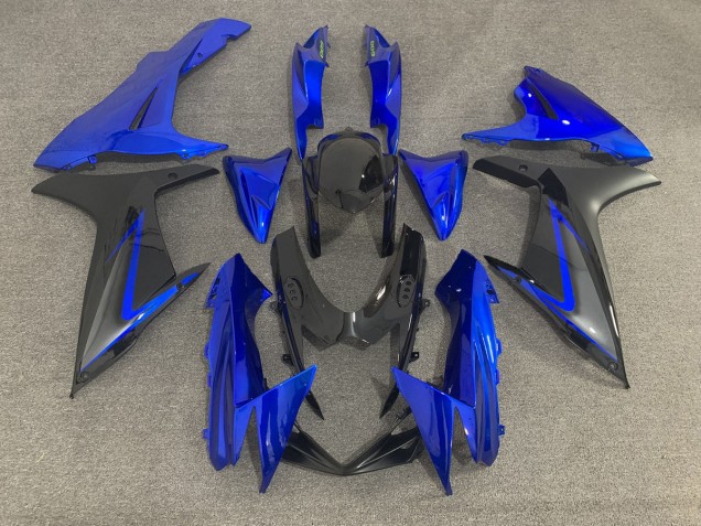 2011-2024 Blue Black and Grey GSXR 600-750 Fairings 2011-2024 Blue Black and Grey GSXR 600-750 Fairings