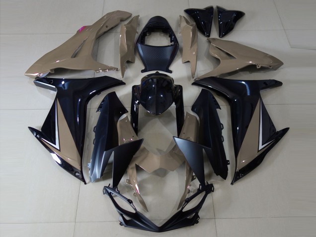 2011-2024 Gloss Brown and Black GSXR 600-750 Fairings 2011-2024 Gloss Brown and Black GSXR 600-750 Fairings