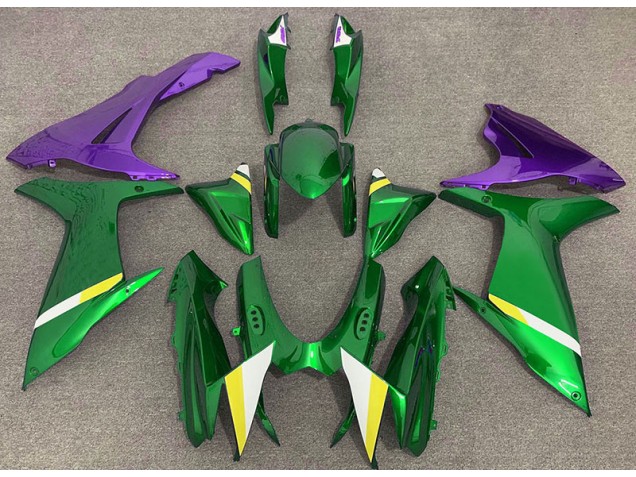 2011-2024 Gloss Green and Purple GSXR 600-750 Fairings 2011-2024 Gloss Green and Purple GSXR 600-750 Fairings