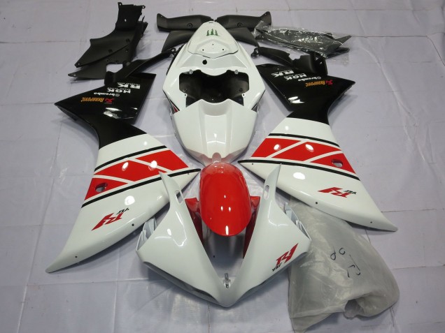 2012-2014 Red White and Black R1 Fairings