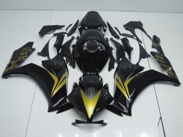 2012-2016 Black and Gold CBR1000RR Fairings 2012-2016 Black and Gold CBR1000RR Fairings