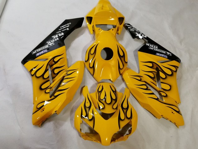2012-2016 Custom Yellow Flame CBR1000RR Fairings 2012-2016 Custom Yellow Flame CBR1000RR Fairings