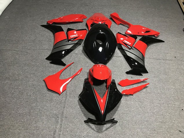 2012-2016 Gloss Black Red / Grey CBR1000RR Fairings 2012-2016 Gloss Black Red / Grey CBR1000RR Fairings