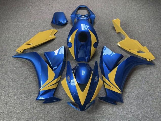 2012-2016 Gloss Blue and Yellow CBR1000RR Fairings 2012-2016 Gloss Blue and Yellow CBR1000RR Fairings